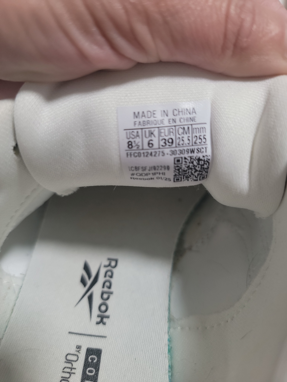 Reebok Women’s Silver Classic Lace-Up Sneakers - Picture 5 of 12